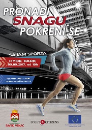 9.9.2017 je Choose Your Sport Day v Bělehradě! 